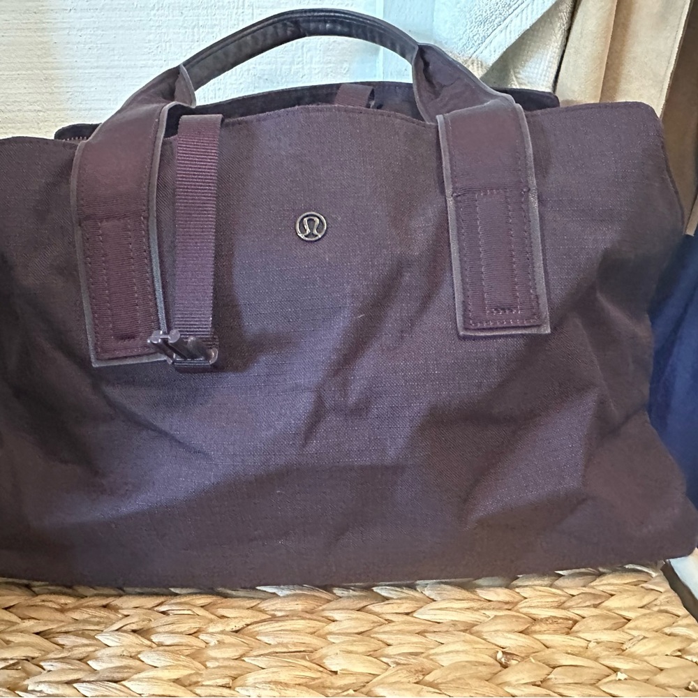 lululemon athletica Dark Purple Duffel Bag